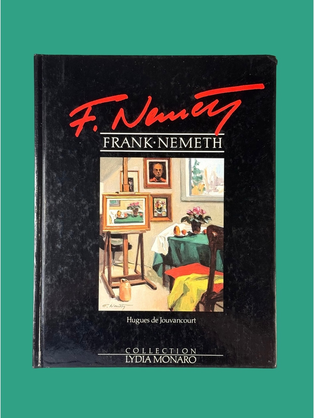 Frank Nemeth Signed Art Book Lydia Monaro Collection Hardcover Gallery Library